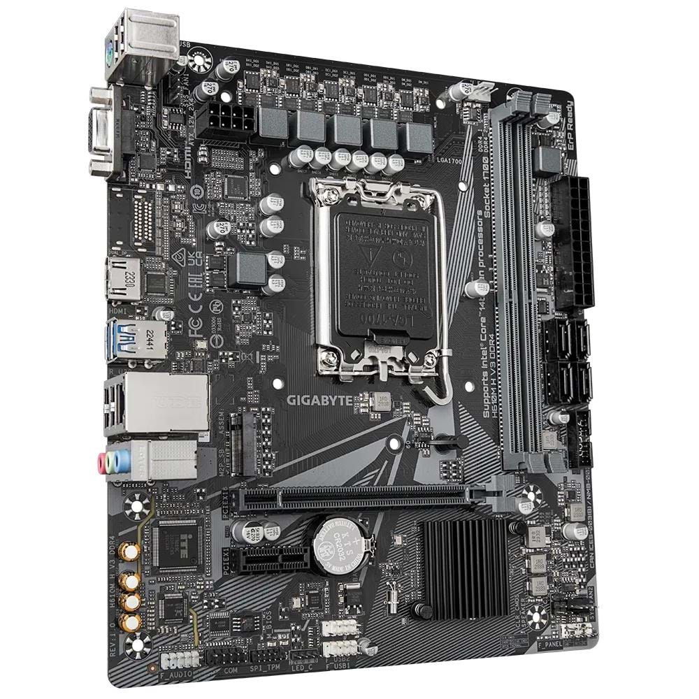 ANAKART GIGABYTE H610M H V3 DDR4 3200Mhz 1700p
