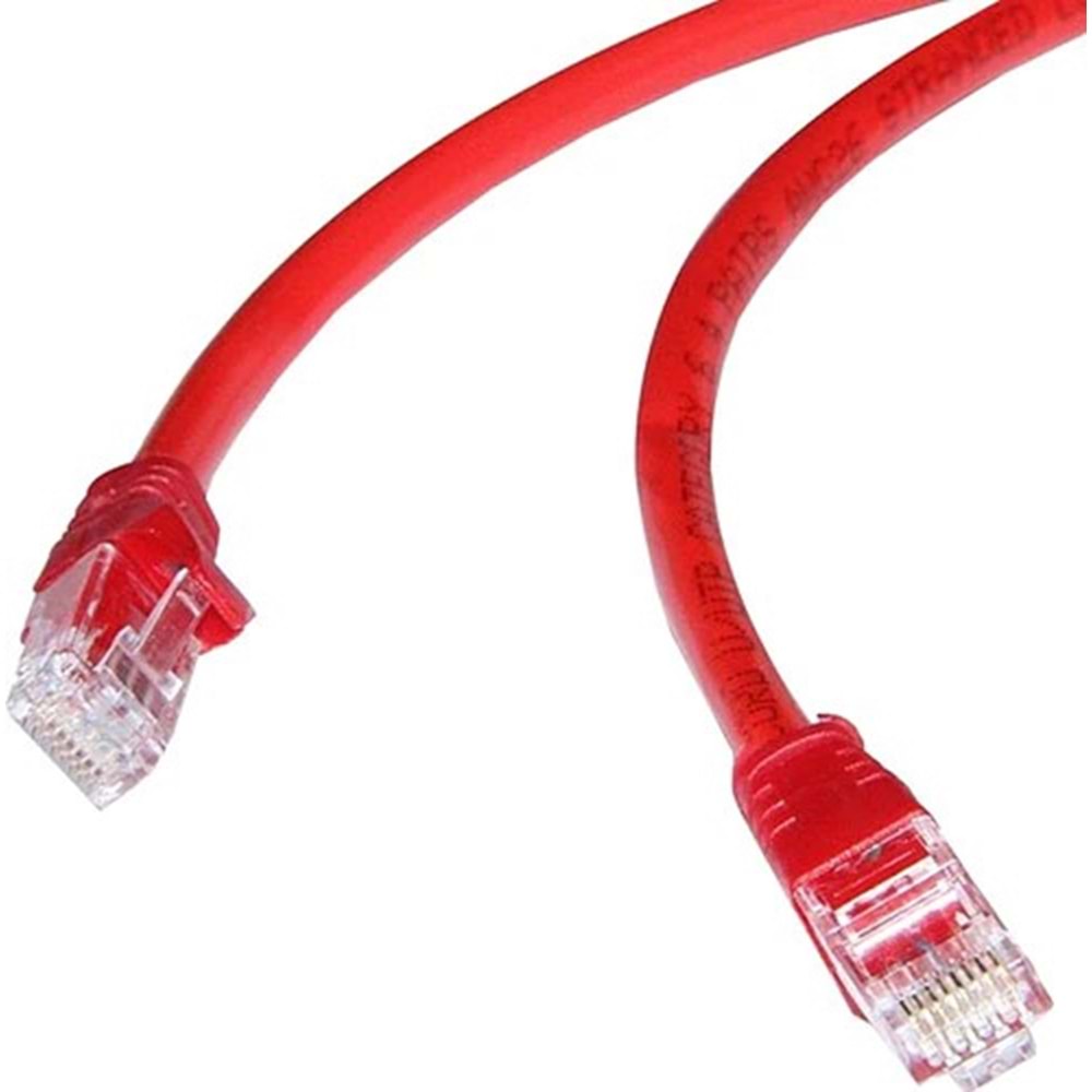 Kablo Flaxes FNK-6003K 30CM Cat6 Patch Kırmızı
