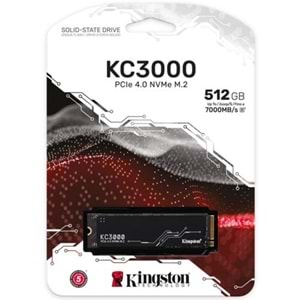 SSD KINGSTON KC3000 512GB SSD PCI 4.0 NVMe SKC3000S/512G 7000-3900MB/s